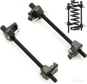 img 4 attached to 🔧 Orion Motor Tech Spring Compressor Set of 2 - 11-1/2" Macpherson Strut Spring Compressor with 13/16" Socket & 1/2" Drive