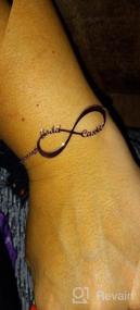 img 6 attached to Personalized Layered Anklets: Customized Name, Initial, And Birthstone Bracelets For Women And Teens