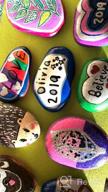 img 1 attached to 🎨 BigOtters 12 Mandala Painted Kindness Rocks, 2-3 inches, Ideal Easter Gifts. Perfect for Kids and Adults. Weighs Approximately 3.7 Pounds. review by Oscar Berry