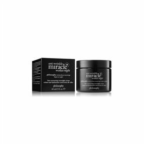 img 3 attached to Revitalize Your Skin With Philosophy'S Anti-Wrinkle Miracle Worker Night Cream - 2 Oz