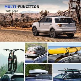 img 1 attached to 2016-2019 Explorer Roof Rack Crossbars - Perfect For Carrying Kayaks, Bicycles & More!