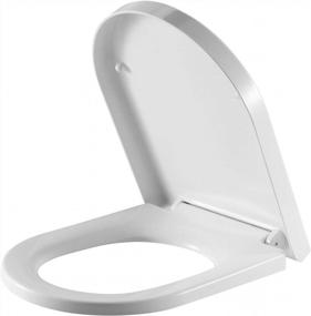 img 3 attached to UF Toilet Seat For HOROW HWMT-8733 Compact Toilet