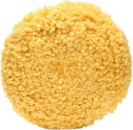 🚗 3m yellow single-sided wool polishing pad (05713) for boats, cars, trucks, and rvs - 9 inches логотип