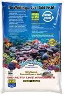 🐠 20 lb natural white reef aquarium sand #0 - nature's ocean bio-activ live aragonite logo