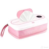 👶 autotime portable wipes warmer and dispenser: optimal baby wet wipe storage with 2 modes control, constant temperature & bpa free, lcd display included логотип