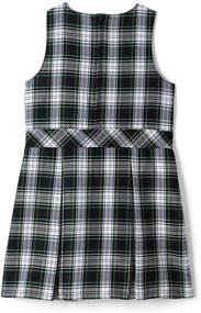 img 3 attached to Lands End Uniform Custom Classic Girls' Clothing ~ Dresses