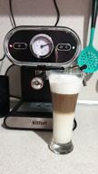 img 1 attached to Rozhkovy coffee maker Kitfort KT-702, black review by Adam Walendzik ᠌