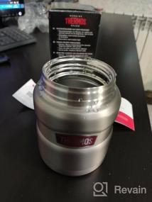 img 10 attached to Термос для еды и напитков THERMOS ORIGINAL 0,47 л. SK3000 RSMS цвет никеливый, сталь 18/8