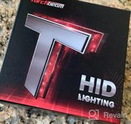 img 1 attached to Torchbeam D1S/D1R Xenon HID Headlight Bulbs - 7600LM Bright 8000K Ice Blue, 35W High Low Beam Replacement (2 Pack) review by Adam Tidd
