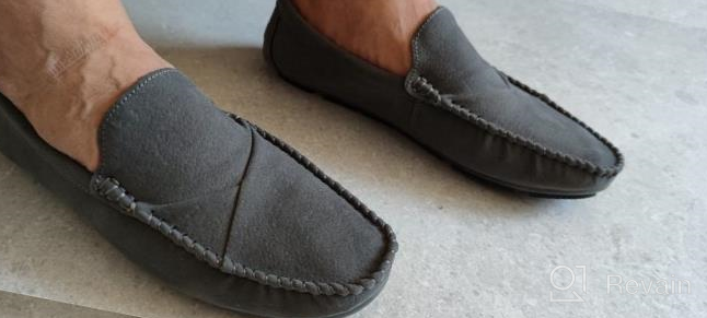 img 1 attached to 👞 Ultimate Driving Comfort: Merging Style and Function with Loafers Moccasin Business Men's Shoes and Slip-Ons review by Michael Burdette