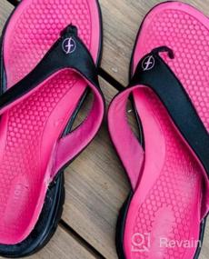 img 5 attached to Women'S Flip Flops, Arch Support Thong Sandals For Beach Comfort