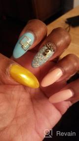 img 6 attached to Create Stunning DIY Nails With Ownsig'S 3D Golden Geometric Nail Art Decals - Pattern 02#