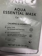 img 1 attached to AHC Face Mask Aqua Essentials Hydrating And Claming For Stressed And Tired Skin Calming 100% Cotton Sheet 5 Count(Pack Of 1) review by Sergey Chodavarapu