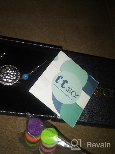 img 1 attached to Stainless Steel Aromatherapy Diffuser Bracelet With Rose Locket And 15 Refill Pads - Perfect Mother'S Day Gift For Women By Ttstar review by Luis Watts