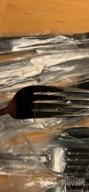 img 1 attached to Aisoso 20 Piece Black Silverware Set - Stainless Steel Flatware Cutlery With Mirror Finish For Service Of 4, Dishwasher Safe For Home, Kitchen And Restaurant Use review by Duane Hayes