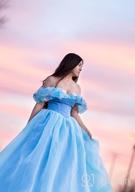 img 1 attached to 🏻 Stunning Lace up Ball Gown: Elegant Quinceanera Dress with Pleated Straps for Women review by Terra Strickland