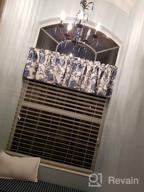 img 1 attached to Add Style And Functionality To Your Window With Freda Jacobean Floral Blackout Valance review by Rory Stice