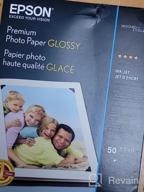 img 1 attached to Get Stunning Prints With Epson Premium Photo Paper GLOSSY (8X10 Inches, 20 Sheets) (S041465),White review by Joshua Talbot
