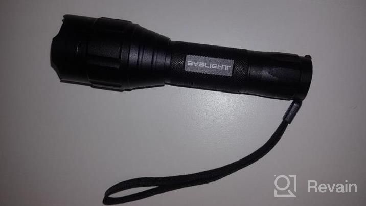 img 1 attached to Explore The Outdoors With BYBLIGHT Pack Of 4 Tactical Flashlights: Ultra Bright, Waterproof, And Zoomable LED Flashlights For Camping, Fishing, And Hunting review by Henry Brown