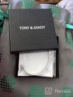 img 1 attached to Tony and Sandy's Inspiring Cuff Bracelet Bangle - Perfect Gift for Inspiration review by Olivia Turner