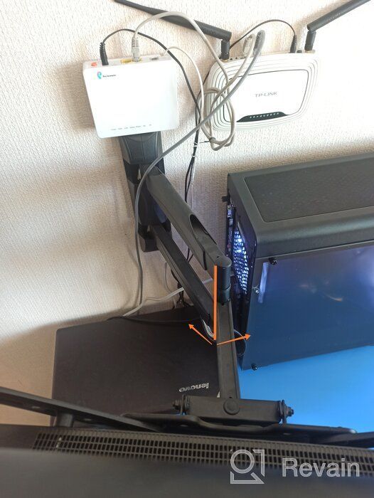 img 1 attached to Swivel Arm for TV 32"-65" ONKRON M4, black review by Riko Tateishi ᠌