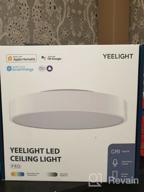 img 1 attached to Ceiling lamp Yeelight Smart LED Ceiling Light YLXD76YL, 23 W, armature color: white, shade color: white review by Janis Endzelins ᠌