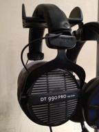 img 1 attached to Beyerdynamic DT 990 PRO Open Studio Headphones - High-Quality Sound for Professionals review by Hiral Kumar ᠌