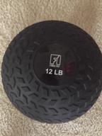 img 1 attached to Easy Grip Fitness First Crossfit Slam Ball For Weight Training And WODs review by Shane Watson
