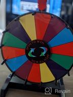 img 1 attached to Stand Out At Trade Shows With WinSpin'S 24" Tabletop Spinning Prize Wheel And Fortune Spin Game review by Ivan Carson