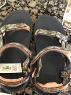 картинка 1 прикреплена к отзыву Туфли для девочек Teva Purple Delmar Hurricane Sandal. от Amy Johnson