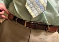 картинка 1 прикреплена к отзыву Chaoren Click Ratchet Belt: Sliding Buckle Mens Belt with Adjustable Trim for an Exact Fit от Chris Meers