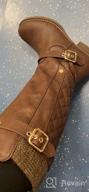 img 1 attached to Women'S Quilted Knee-High Fashion Boots By GLOBALWIN - Stylish & Comfortable! review by Edward Taylor