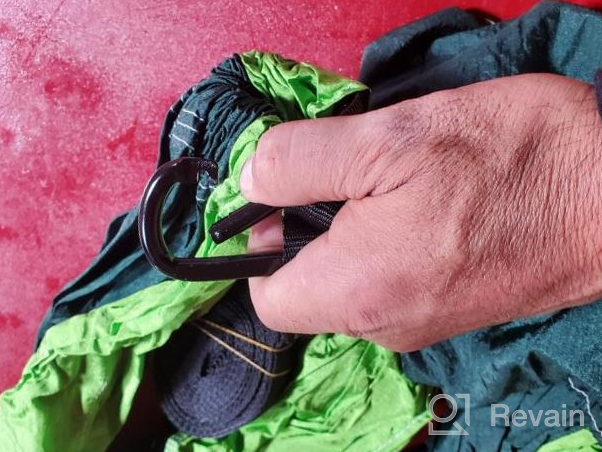 img 1 attached to Ultimate Comfort & Convenience: AnorTrek Super Lightweight Camping Hammock With Tree Straps review by Kevin Ayala