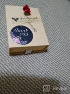 картинка 1 прикреплена к отзыву 🎉 Methdic Thank You Stickers Labels Roll for Business Events, Gifts, Favors, Birthdays, Baby Showers, Weddings - 1 Roll of 500 Labels, 1.5'' Waterproof (Thankyou-C) от Isaac Ismail