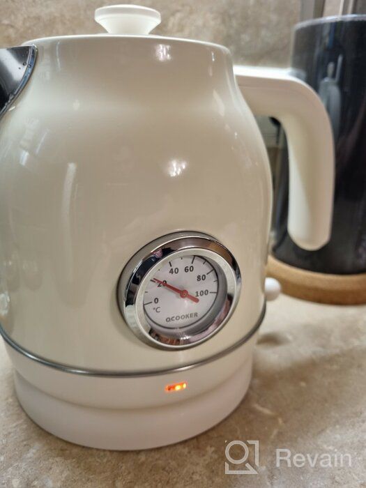 img 2 attached to Kettle Xiaomi Qcooker Kettle, with temperature sensor CN, green review by Gabriela Trocka ᠌