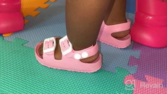 img 1 attached to 👟 Lucky Love Sandals: Stylish Toddler Water Shoes and Sandals for Boys review by Russell Ross