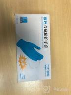 img 2 attached to Gloves Wally Plastic nitrile, 50 pairs, size S, color blue review by Gabriela Gole ᠌