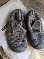 img 1 attached to 👟 GUBARUN Lightweight Breathable Grey Toddler Sneakers - Boys' Shoes review by Mufti Capers