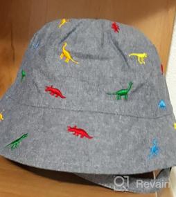 img 6 attached to 🦖 Adorable Dinosaur-Printed Kids Summer Sun Hat - Perfect Baby Boy Toddler Gift!