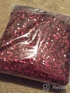 img 1 attached to 48 Inch Champagne Sequin Christmas Tree Skirt - Double Layers Xmas Mat For Halloween & Fall Decorations (Black/Champagne) review by Johnny Mcnealy