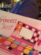 img 1 attached to Get Ready To Rule With Playkidz My First Princess Makeup Chest – The Ultimate Deluxe Cosmetic And Real Makeup Palette For Girls With Washable Features And An In-Built Mirror review by Daniel Pyfer