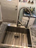 img 1 attached to Upgrade Your Kitchen With ROVOGO'S 24 X 18" Drop-In Single Bowl Sink - Premium 304 Stainless Steel With Drain Kit And 2 Holes review by Kenkoy Braggs