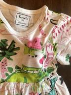 img 1 attached to Frogwill Dinosaur Sleeve Summer Casual Girls' Clothing and Dresses: Roaring Style for Little Fashionistas review by Matthew Nielsen