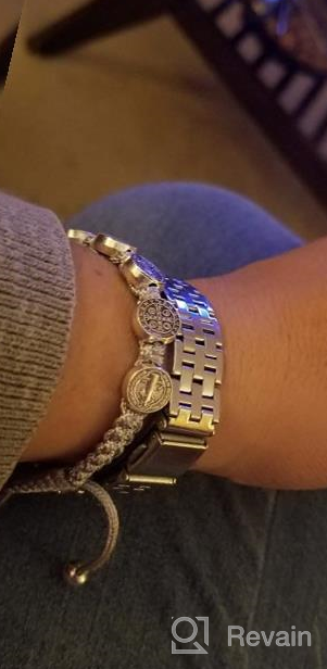 img 1 attached to CB Saint Benedict Adjustable Bracelet review by Tsar Smithlin