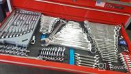 img 1 attached to EZRED - Magnetic Wrench Organizer WR10-RD: Organize Up To 10 Wrenches With Individual Magnetic Holders & Bottom review by Jason Taylor