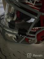 картинка 1 прикреплена к отзыву Professional Tinted Football Helmet Visor - Nxtrnd VZR1 Shield For Youth & Adult Helmets With Visor Clips, Decal Pack, And Microfiber Bag Included от Shug Quinn
