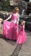 img 1 attached to Sleeping Beauty Princess Party Dress For Girls Ages 3-10 By DreamHigh review by Vinny Howard