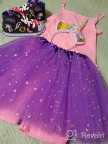 img 5 attached to 👗 Csbks Sparkle Layered Princess Ballet Girls' Clothing, Skirts & Skorts