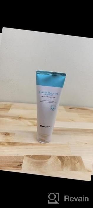 img 1 attached to Get Silky, Glowing Skin With MIZON Snail Deep Cleansing Foam - Gentle Exfoliation, No Irritation! review by Jerry Chembola