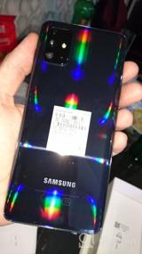 img 4 attached to Get Unlocked Samsung Galaxy A71 A715F Dual SIM LTE for International Use - 128GB Prism Crush Blue - No US Warranty